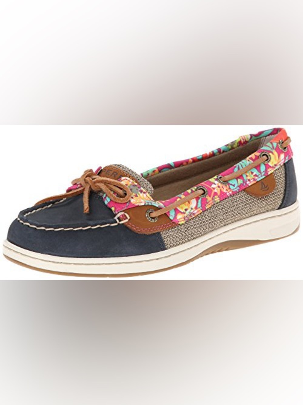 NEW! Sperry Top Sider Angelfish Flamingo Boat Shoes. 11M.